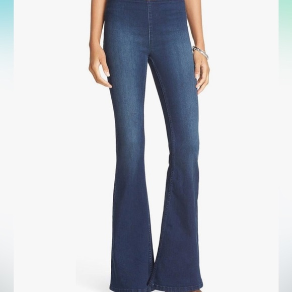 FREE PEOPLE Penny Pull on Flared Pants. Pictured AS-IS - Picture 1 of 10